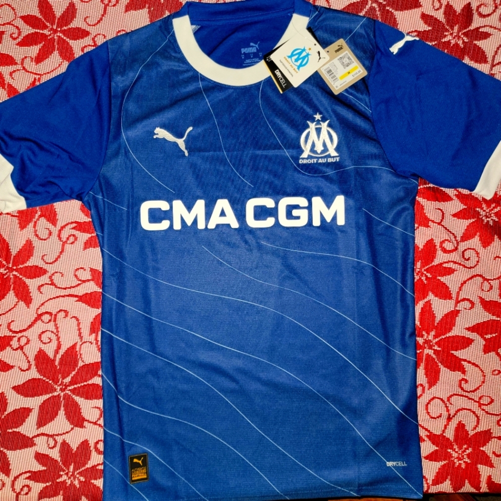 Puma 2023-24 Marseille Men's Stadium Away Jersey